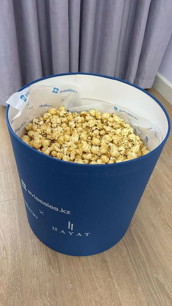 Попкорн Partycorn на мероприятии: Aviasales — Кинопоказ, HAYAT