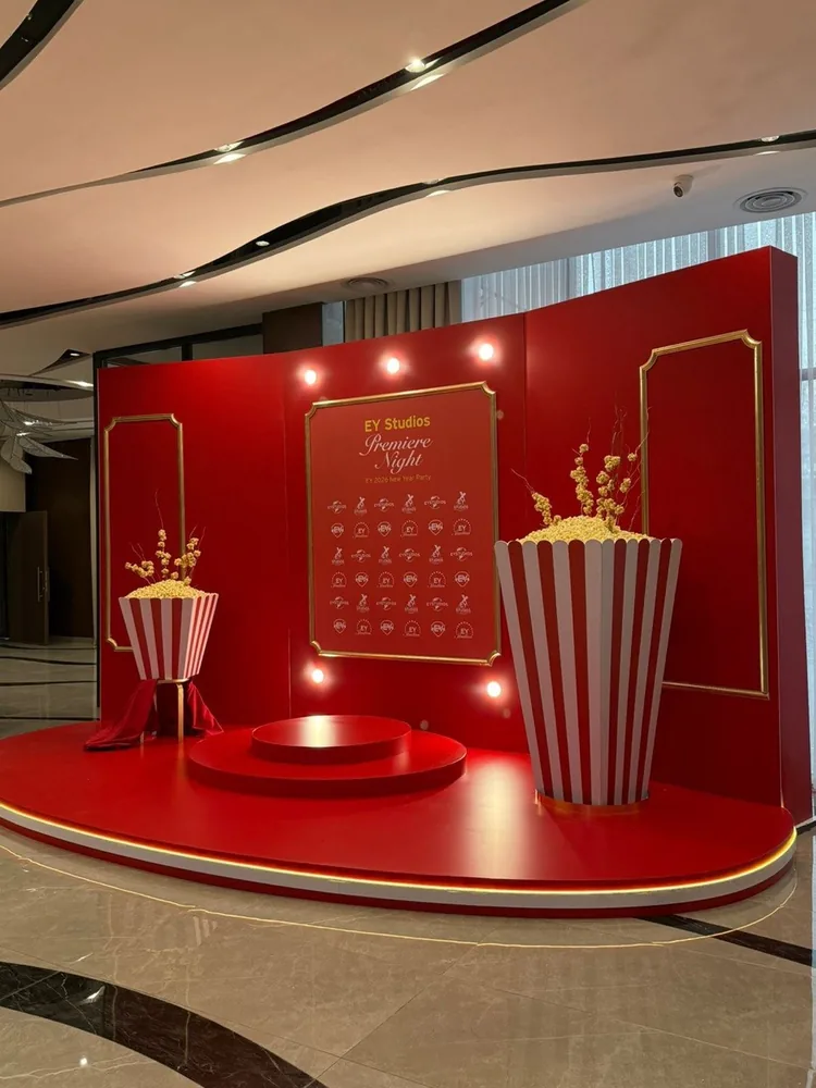 Попкорн Partycorn на мероприятии: EY — Новогодний корпоратив